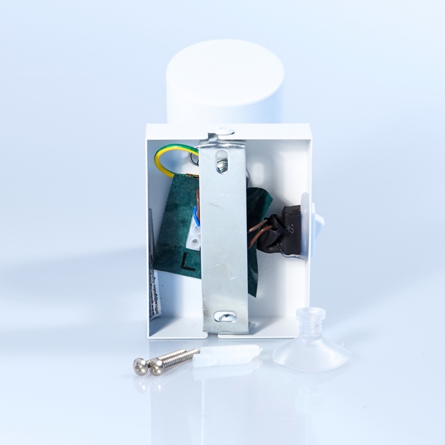 Globo - Sienas starmetis 1xGU10/25W/230V balts