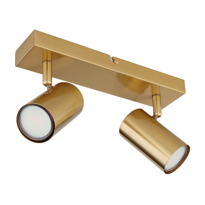 Globo - Starmetis 2xGU10/35W/230V zelta