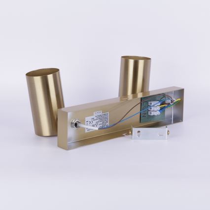 Globo - Starmetis 2xGU10/35W/230V zelta