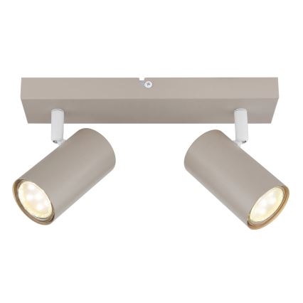 Globo - Virziena gaismeklis 2xGU10/35W/230V bēšs