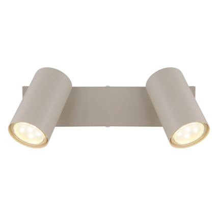 Globo - Virziena gaismeklis 2xGU10/35W/230V bēšs