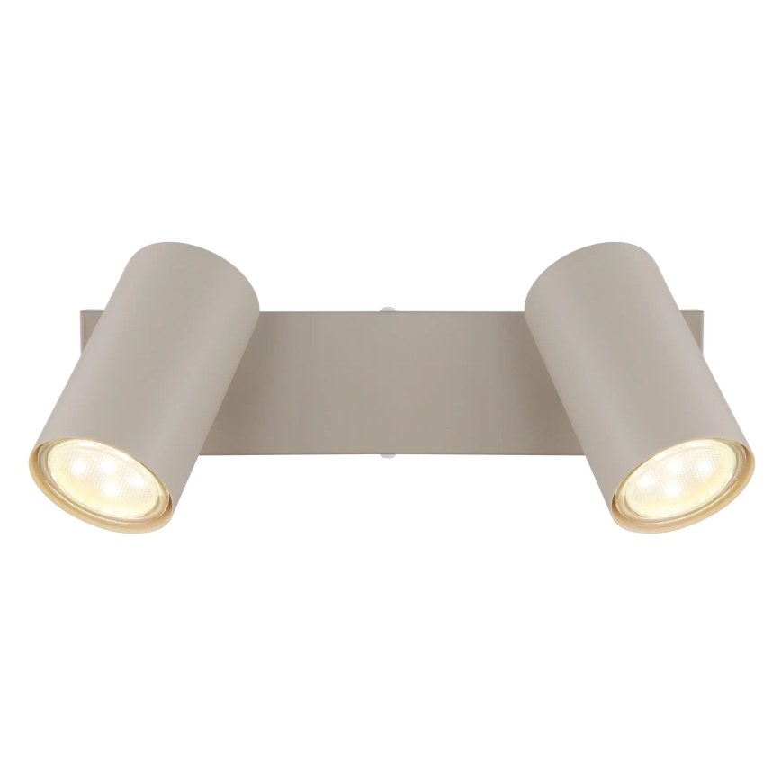 Globo - Virziena gaismeklis 2xGU10/35W/230V bēšs