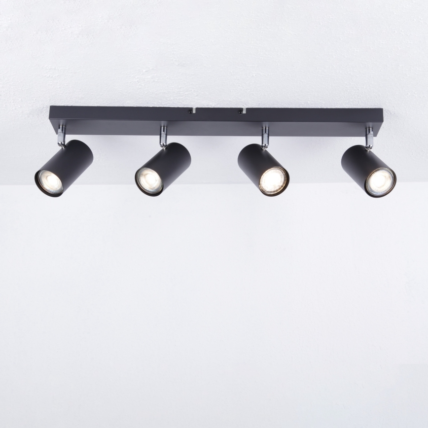 Globo - Starmetis 4xGU10/35W/230V melns