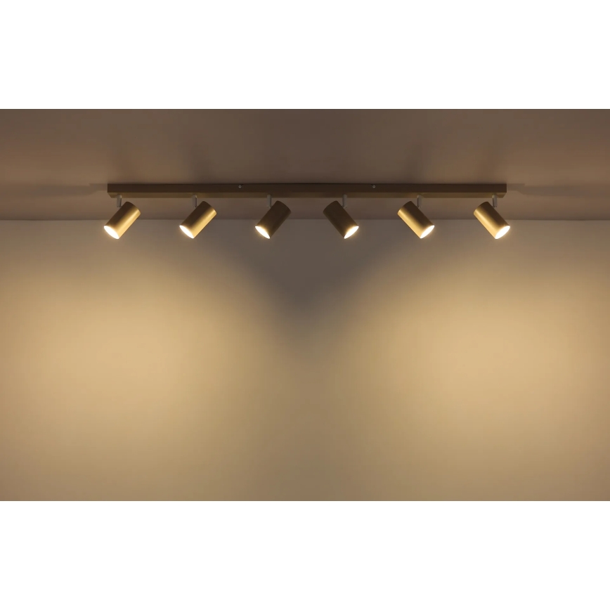 Globo - Virziena gaismeklis 6xGU10/35W/230V
