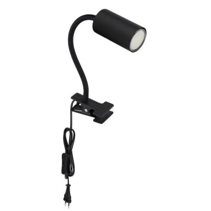 Globo - Elastīga lampa ar stiprinājumu 1xGU10/25W/230V melna