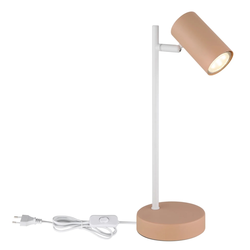 Globo - Galda lampa 1xGU10/5W/230V oranža
