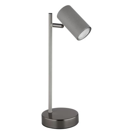 Globo - Galda lampa 1xGU10/5W/230V pelēka/antracīta