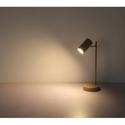 Globo - Galda lampa 1xGU10/5W/230V bēša
