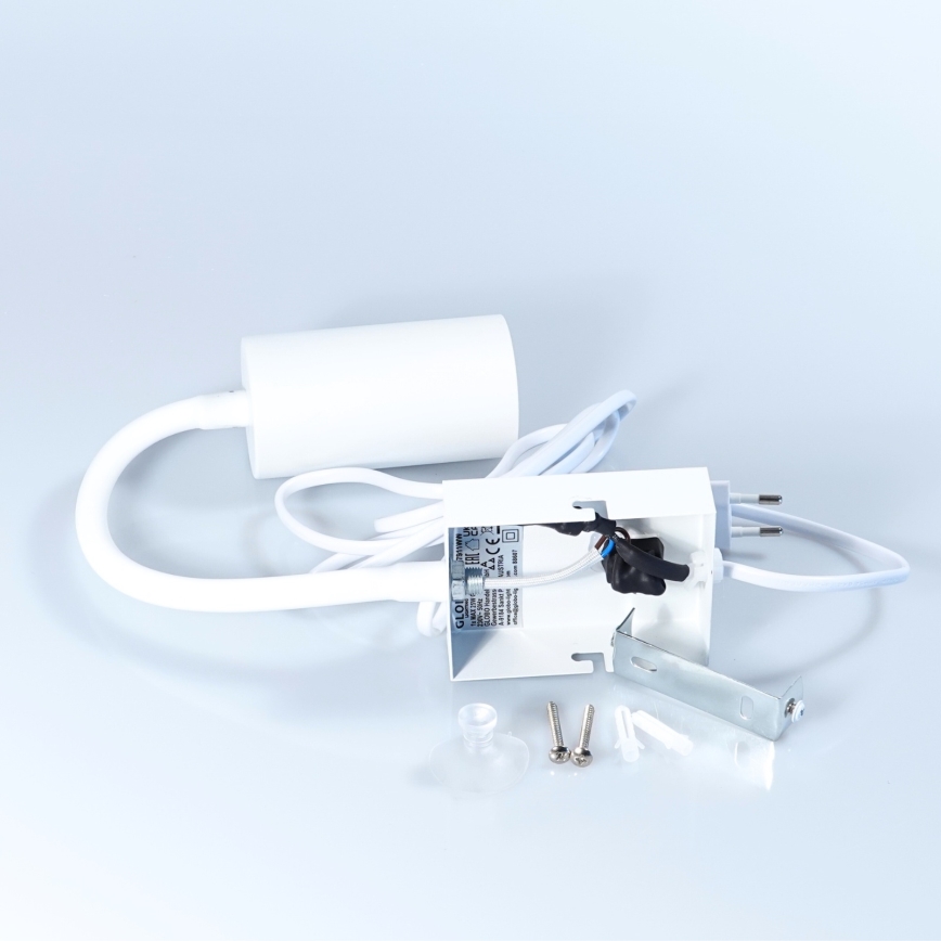 Globo - Elastīga sienas lampa 1xGU10/25W/230V balta