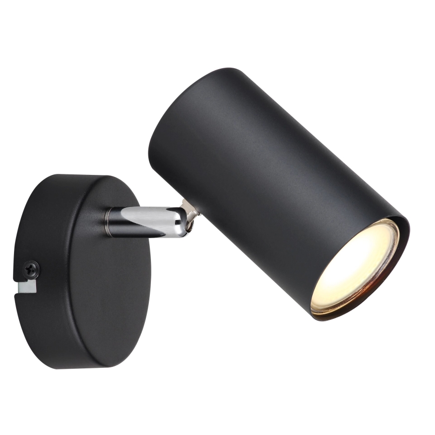 Globo - Sienas starmetis 1xGU10/25W/230V melna