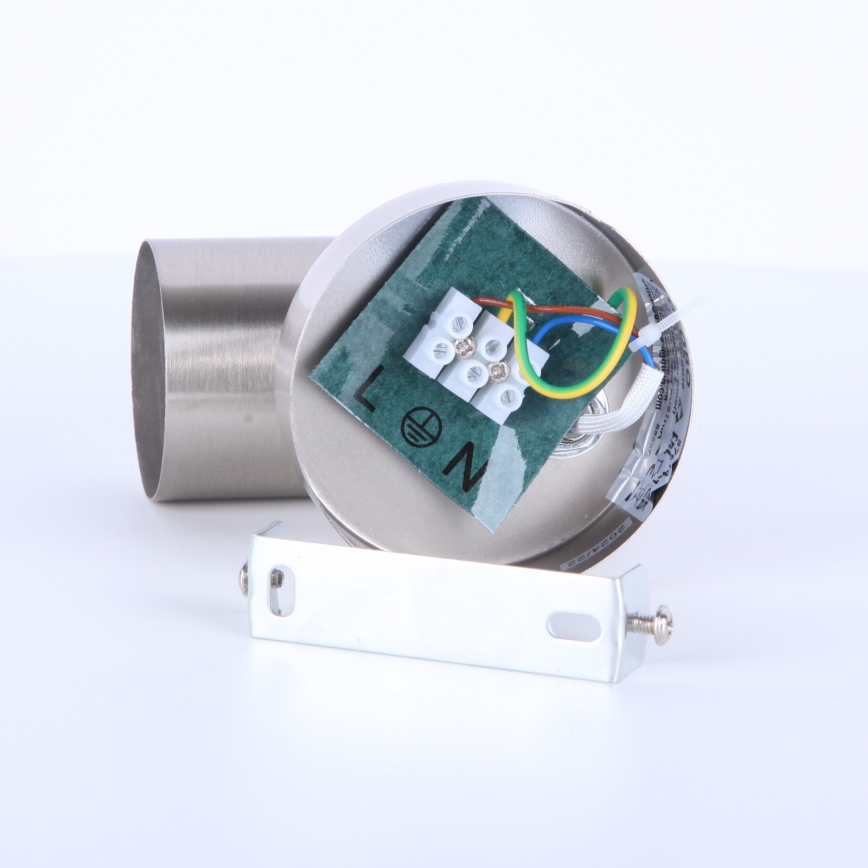 Globo - Sienas starmetis 1xGU10/25W/230V matēts hroms