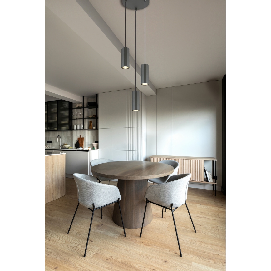 Globo - Lustra ar auklu 3xGU10/25W/230V melna