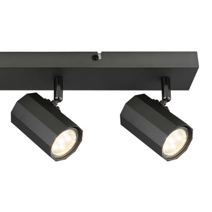 Globo - Starmetis 4xGU10/25W/230V melna
