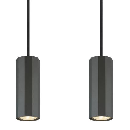 Globo - Lustra ar auklu 4xGU10/25W/230V melna