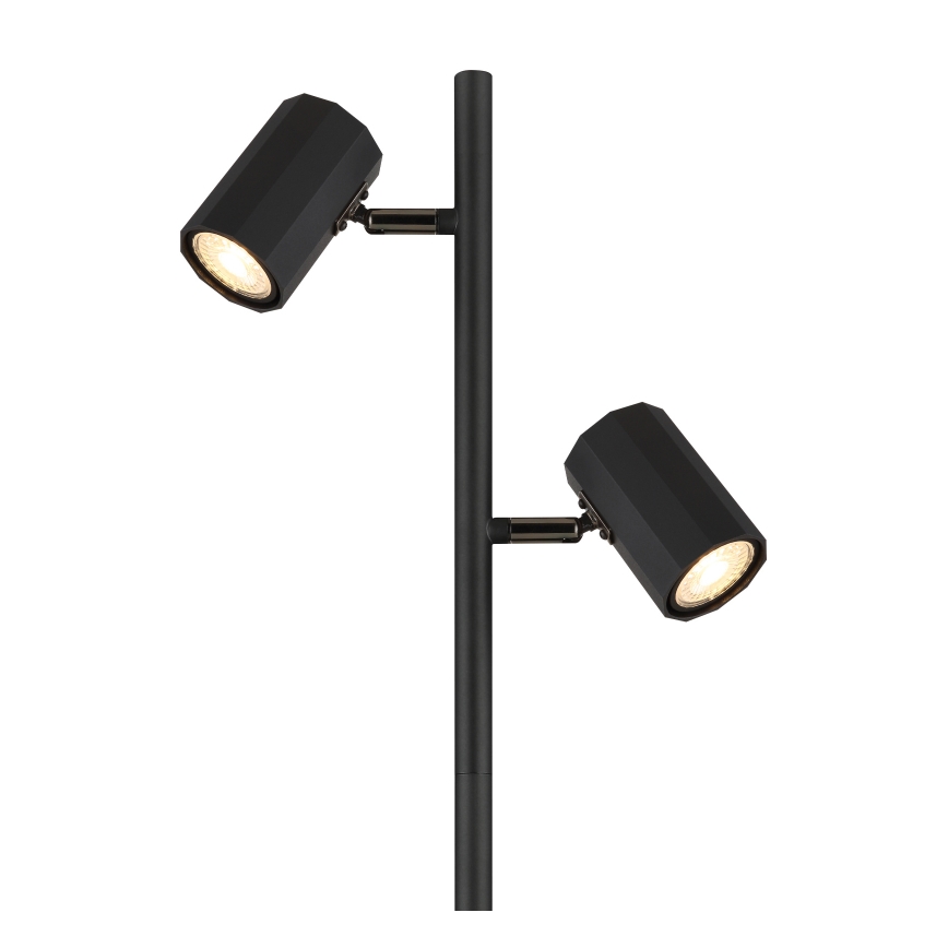 Globo - Grīdas stāvlampa 2xGU10/5W/230V melna