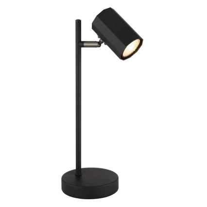 Globo - Galda lampa 1xGU10/5W/230V melna