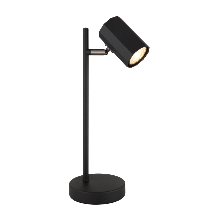 Globo - Galda lampa 1xGU10/5W/230V melna