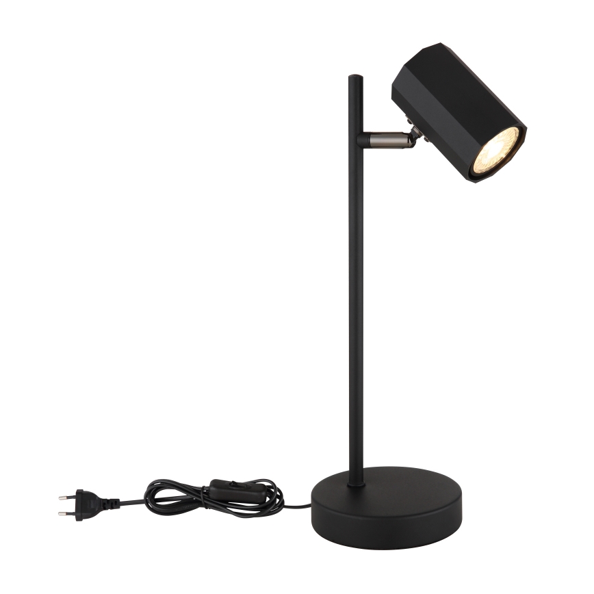 Globo - Galda lampa 1xGU10/5W/230V melna