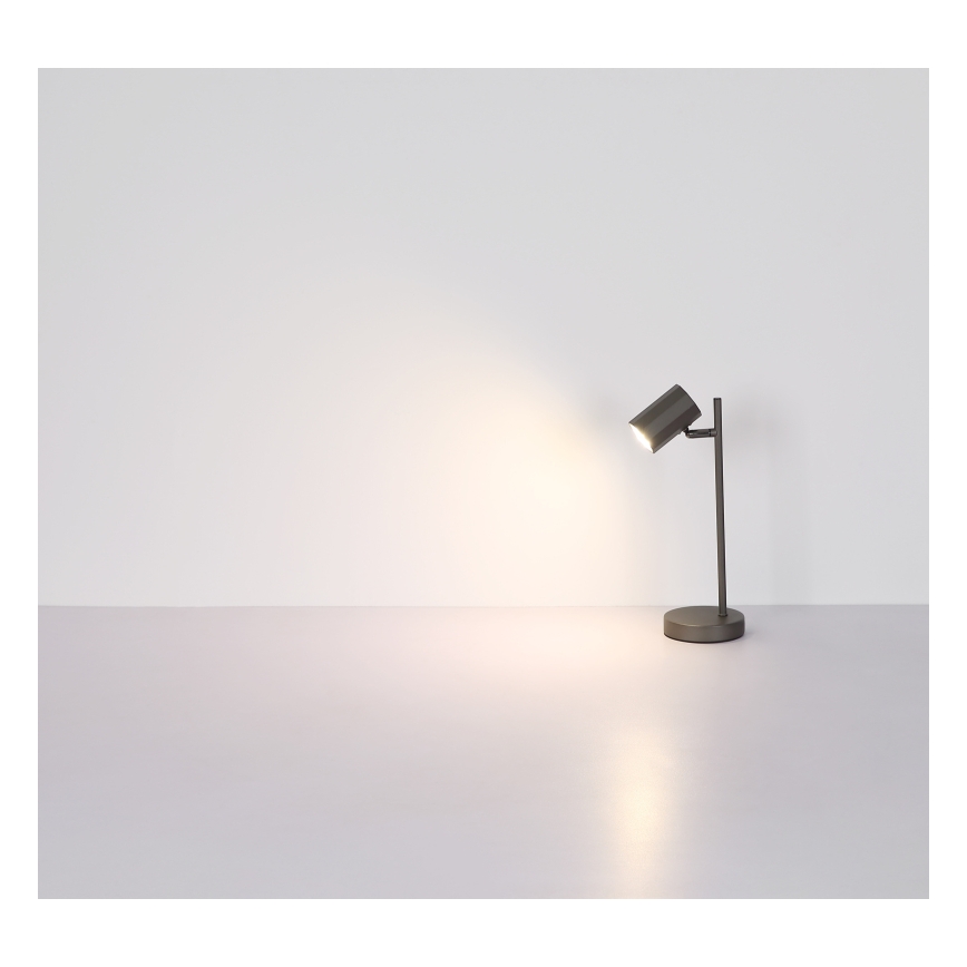Globo - Galda lampa 1xGU10/5W/230V melna