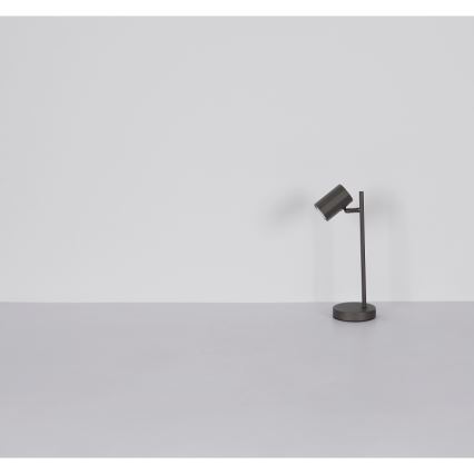Globo - Galda lampa 1xGU10/5W/230V melna