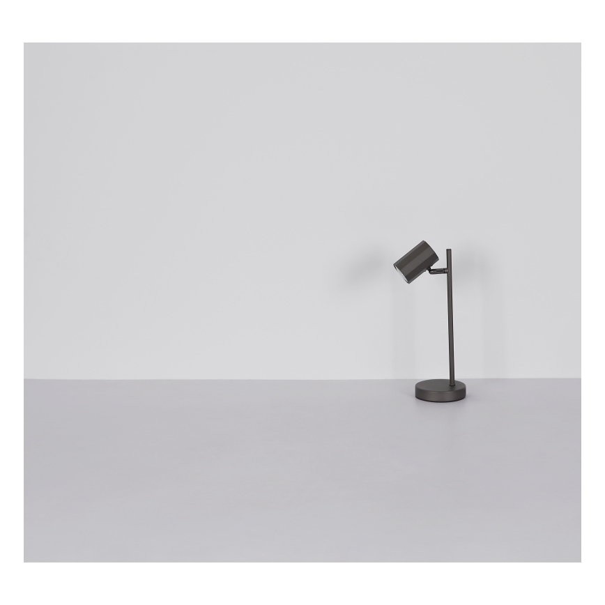 Globo - Galda lampa 1xGU10/5W/230V melna