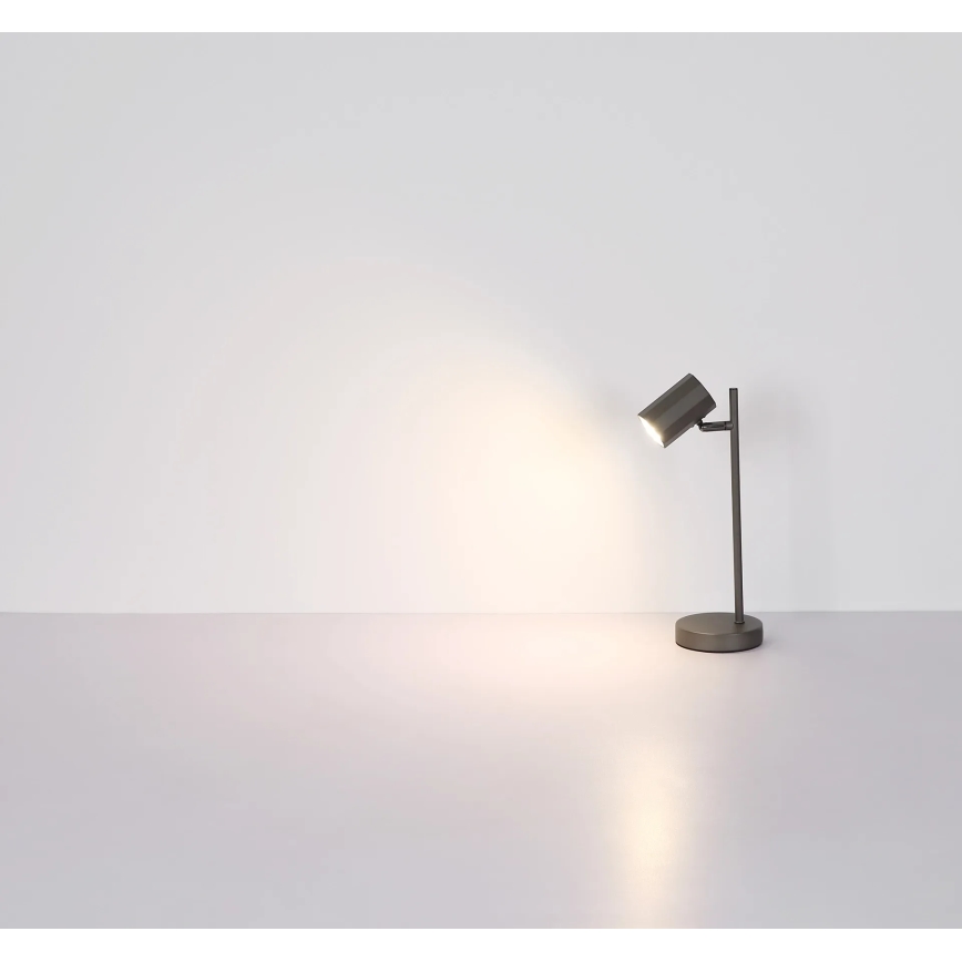 Globo - Galda lampa 1xGU10/5W/230V brūna