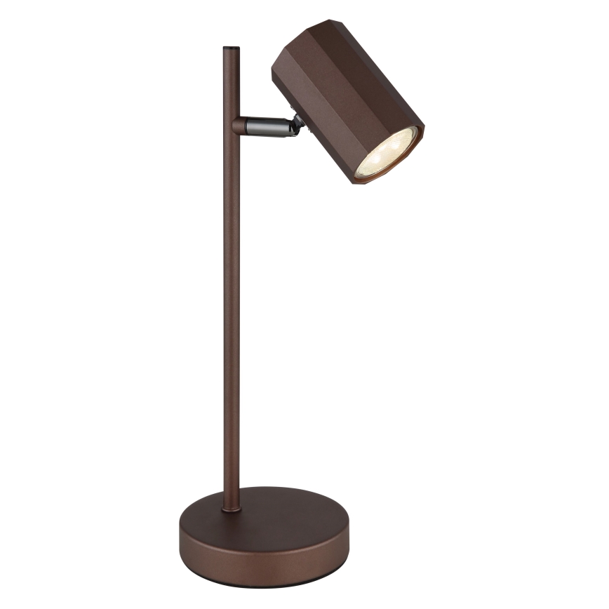 Globo - Galda lampa 1xGU10/5W/230V brūna