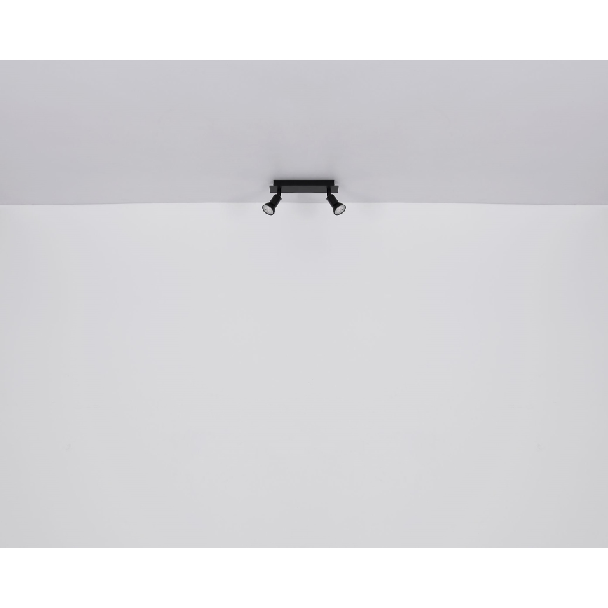 Globo - Starmetis 2xGU10/35W/230V melna
