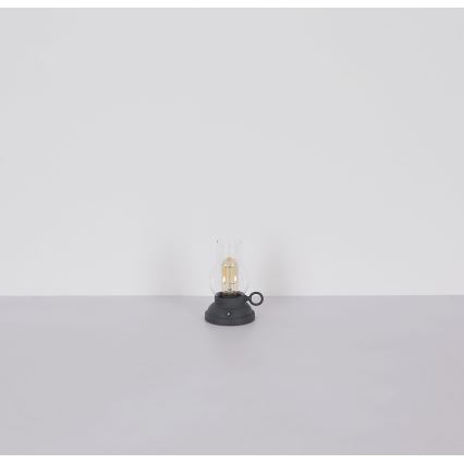 Globo - LED Aptumšojama uzlādējama skārienvadāma galda lampa LED/1W/3,7V 1200 mAh antracīta