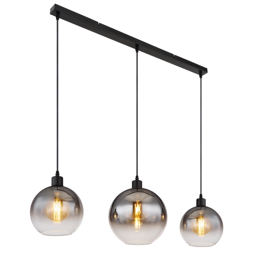 Globo - Griestu lampa uz troses 3xE27/60W/230V