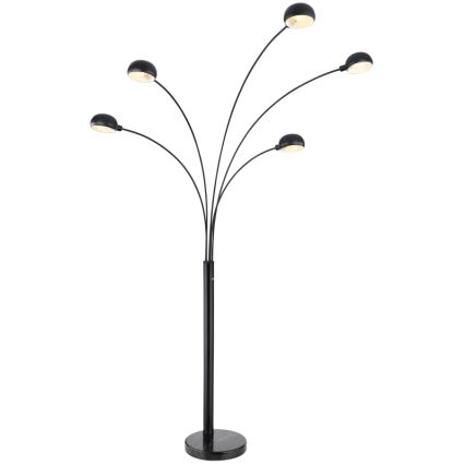 Globo - Grīdas stāvlampa 5xE14/40W/230V melna