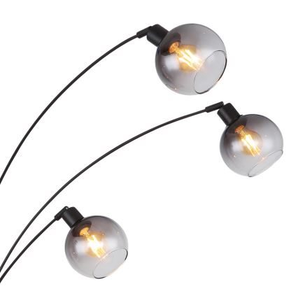 Globo - Grīdas stāvlampa 5xE27/40W/230V dūmakains