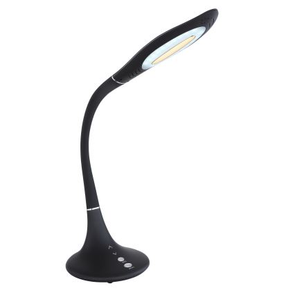Globo - LED regulējama pieskāriena elastīga galda lampa LED/9W/230V 3000/4500/6500K melna