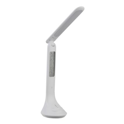 Globo - LED Aptumšojama, lādējama galda lampa ar ekrāns LED/4W/230V 2200 mAh balta