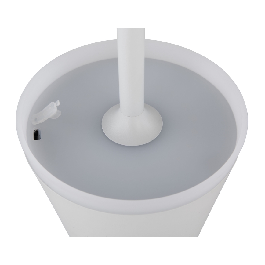 Globo - LED Aptumšojama uzlādējama skārienvadāma galda lampa LED/4,6W/230V 1800 mAh USB IP54 balta
