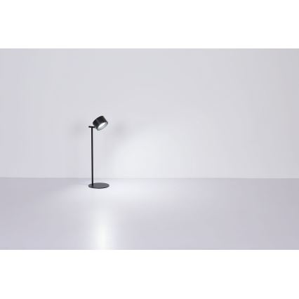 Globo - LED Aptumšojama skārienvadāma galda lampa 4in1 LED/4W/5V 3000/4000/5000K 1200 mAh melna