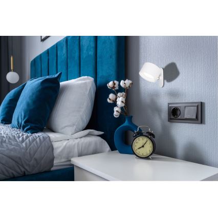 Globo - LED Aptumšojama skārienvadāma galda lampa 4in1 LED/4W/5V 3000/4000/5000K 1200 mAh balta