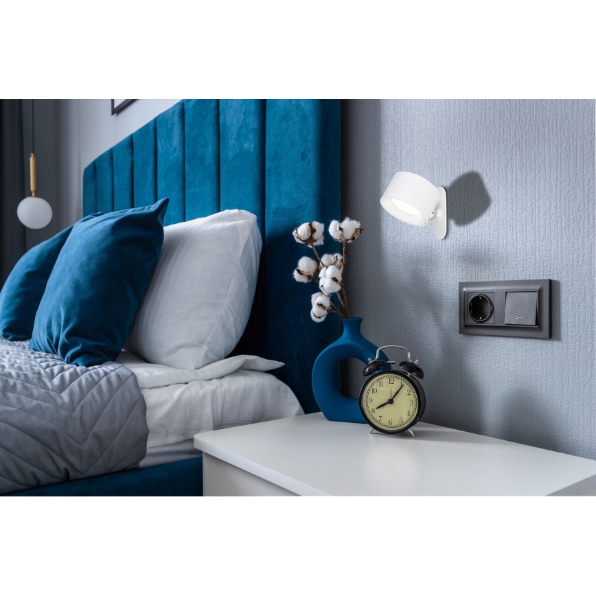 Globo - LED Aptumšojama skārienvadāma galda lampa 4in1 LED/4W/5V 3000/4000/5000K 1200 mAh balta