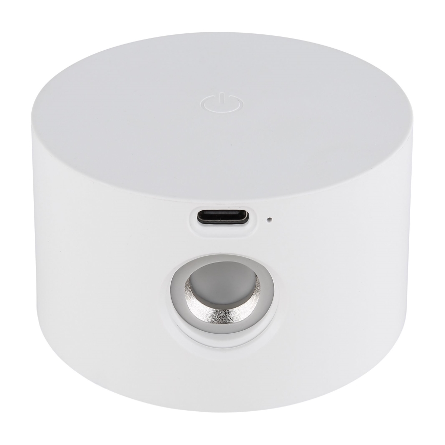Globo - LED Aptumšojama skārienvadāma galda lampa 4in1 LED/4W/5V 3000/4000/5000K 1200 mAh balta