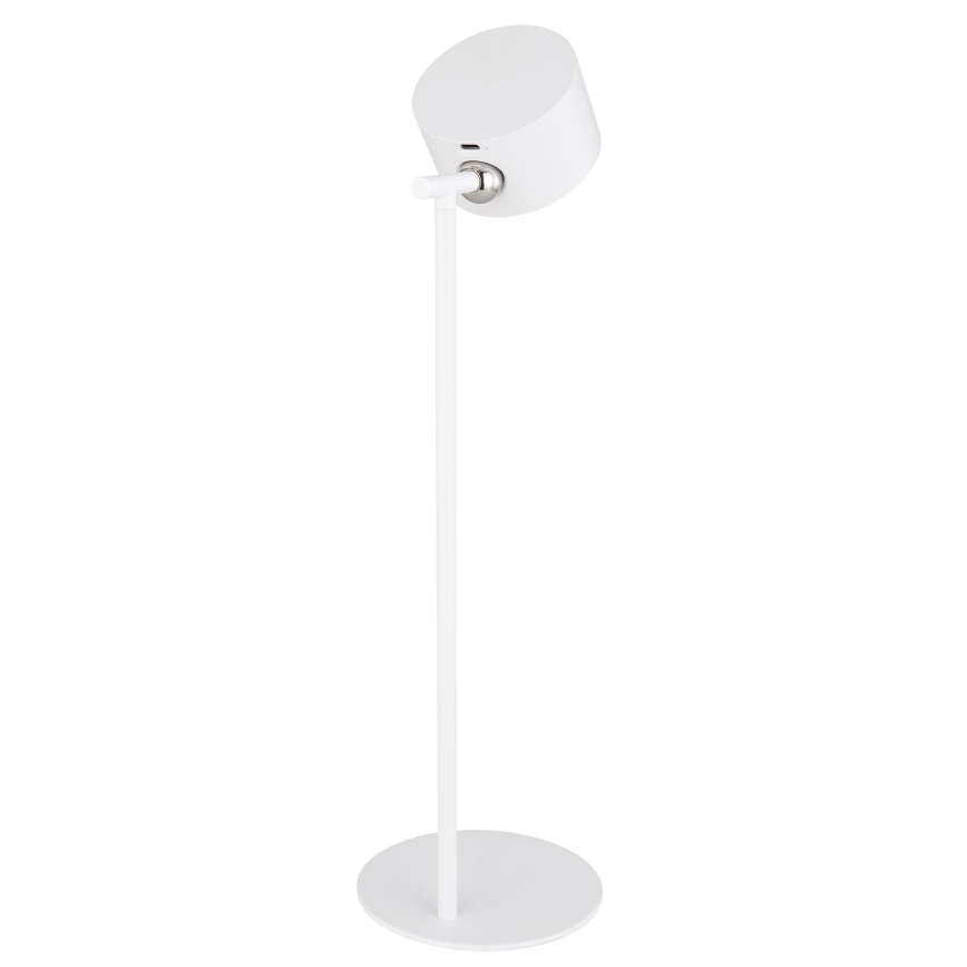Globo - LED Aptumšojama skārienvadāma galda lampa 4in1 LED/4W/5V 3000/4000/5000K 1200 mAh balta
