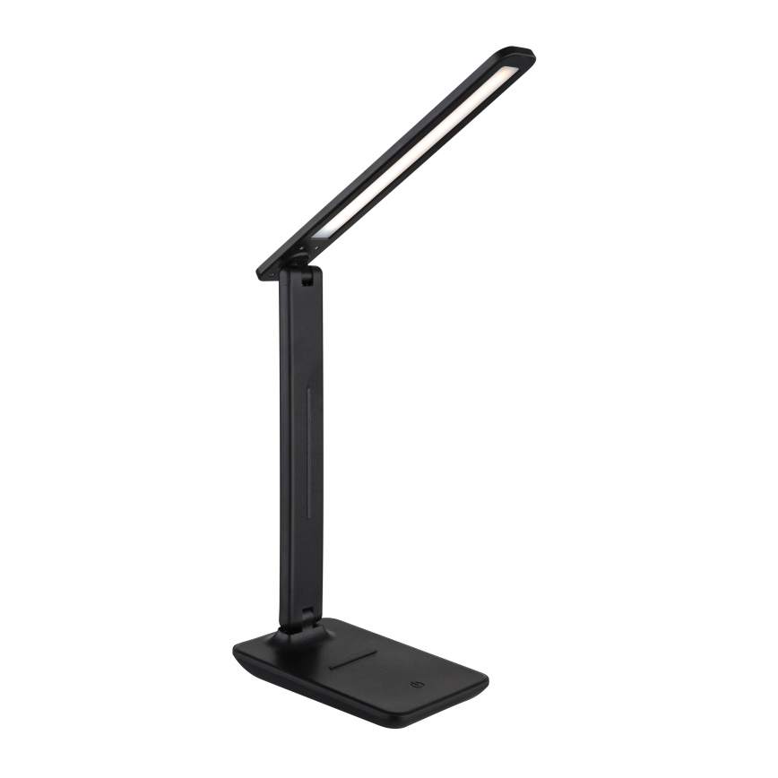 Globo - LED uzlīmes pieskāriena regulējama uzlādes galda lampa LED/5W/5V 2700/4000/6500K 1800 mAh melna