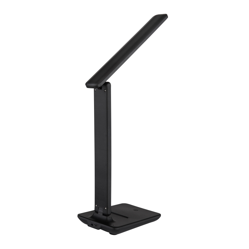 Globo - LED uzlīmes pieskāriena regulējama uzlādes galda lampa LED/5W/5V 2700/4000/6500K 1800 mAh melna