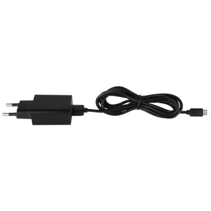 Globo - LED uzlīmes pieskāriena regulējama uzlādes galda lampa LED/5W/5V 2700/4000/6500K 1800 mAh melna