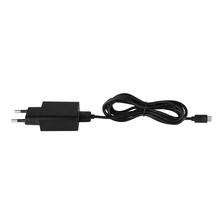 Globo - LED uzlīmes pieskāriena regulējama uzlādes galda lampa LED/5W/5V 2700/4000/6500K 1800 mAh melna
