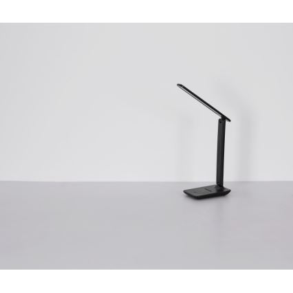 Globo - LED skārienjūtīga dimējama uzlādējamā galda lampa LED/4W/5V 2700/4000/6500K 1800 mAh melna