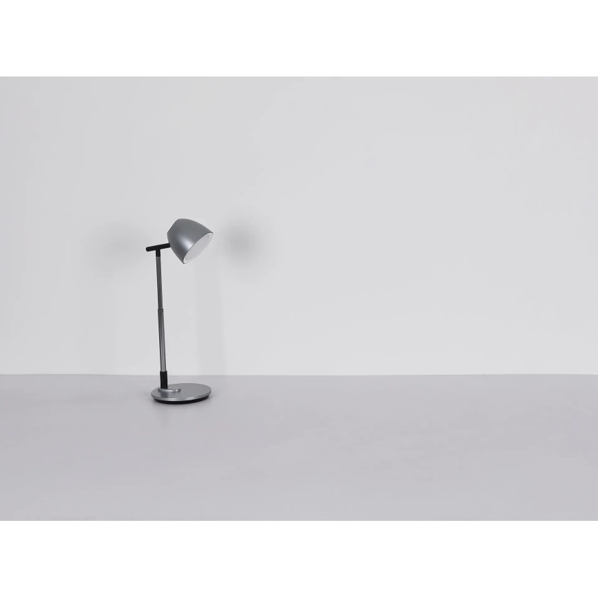 Globo - LED Aptumšojama skārienvadāma galda lampa LED/7,5W/230V 3000K/4000K/6500K pelēka