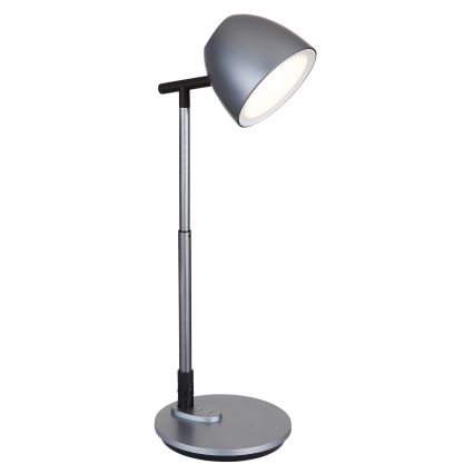 Globo - LED Aptumšojama skārienvadāma galda lampa LED/7,5W/230V 3000K/4000K/6500K pelēka
