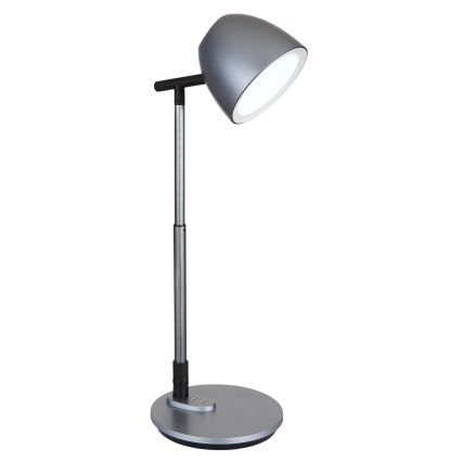 Globo - LED Aptumšojama skārienvadāma galda lampa LED/7,5W/230V 3000K/4000K/6500K pelēka