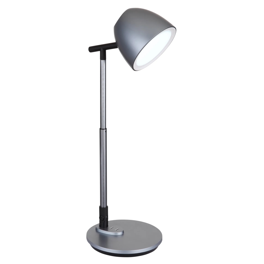 Globo - LED Aptumšojama skārienvadāma galda lampa LED/7,5W/230V 3000K/4000K/6500K pelēka