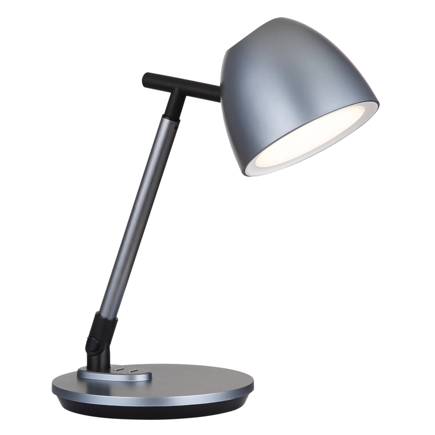 Globo - LED Aptumšojama skārienvadāma galda lampa LED/7,5W/230V 3000K/4000K/6500K pelēka